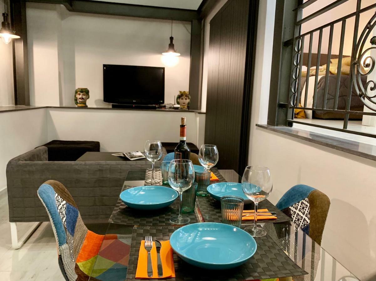 I Pupi - Sicilian Apartment Джардіні-Наксос Екстер'єр фото